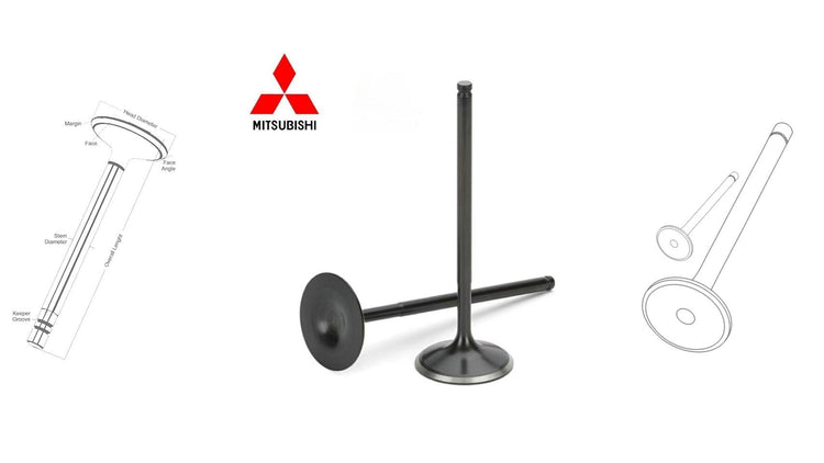 Mitsubishi engine valves