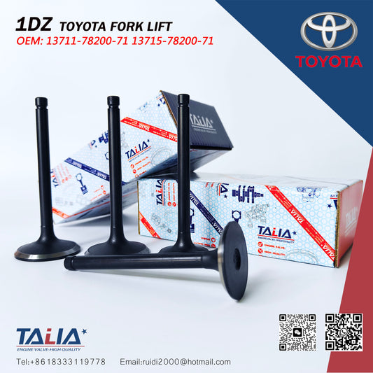 Toyota Engine 1DZ Intake&Exhaust Valves 13711-78200 13715-78200 with high quality
