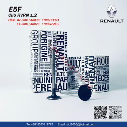 RENAULT Engine E5F E7J 3CJ  Intake&Exhaust Valves 7700273371  7701465088 7701465090  7701468419 7700865832 with high quality