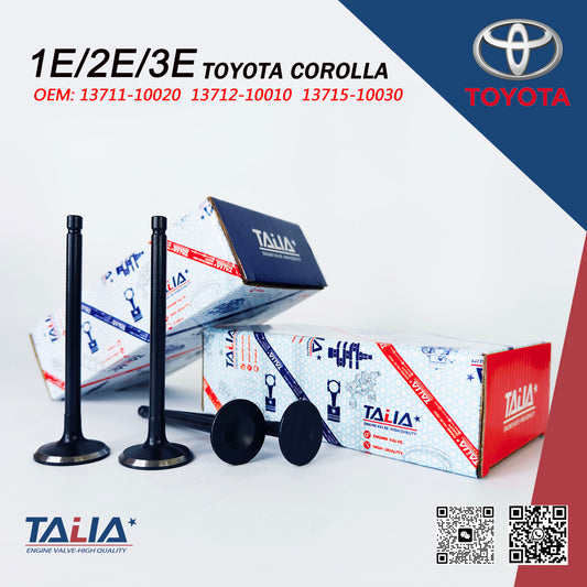 Engine Intake&Exhaust Valve for Toyota 1E 2E 3E 13711-10020 13712-10010 13715-10030